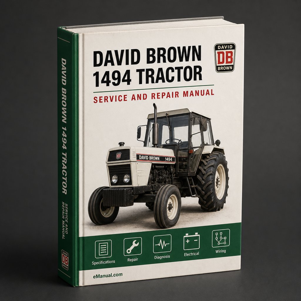 David Brown 1494 Tractor Service Repair Manual