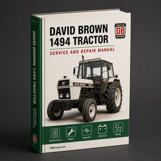 David Brown 1494 Tractor Service Repair Manual