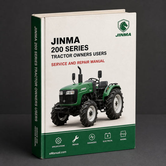Jinma 200 Series Tractor Owners Users Manual