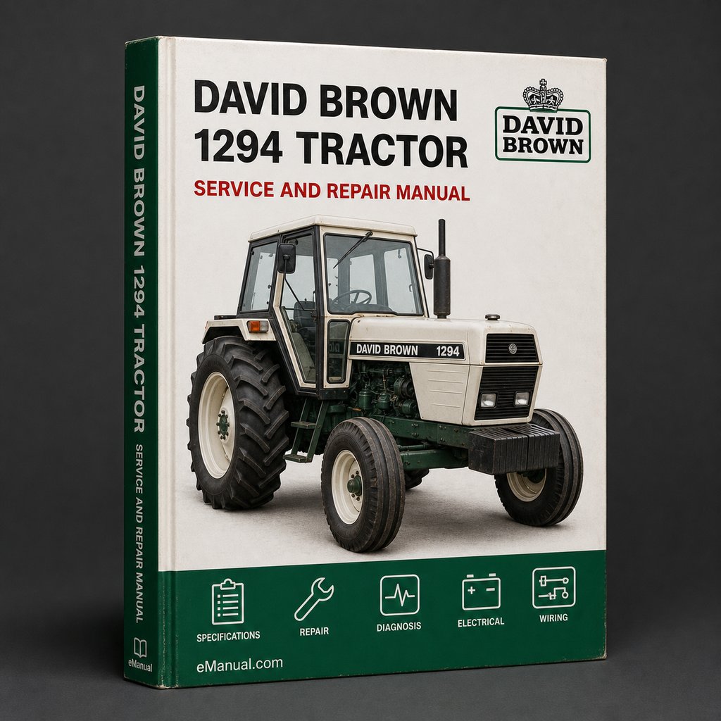 David Brown 1294 Tractor Service Repair Manual