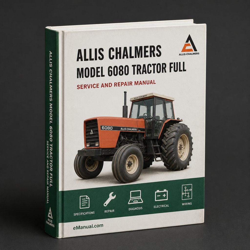 Allis Chalmers Model 6080 Tractor Full Service Repair Manual