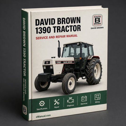 David Brown 1390 Tractor Service Repair Manual