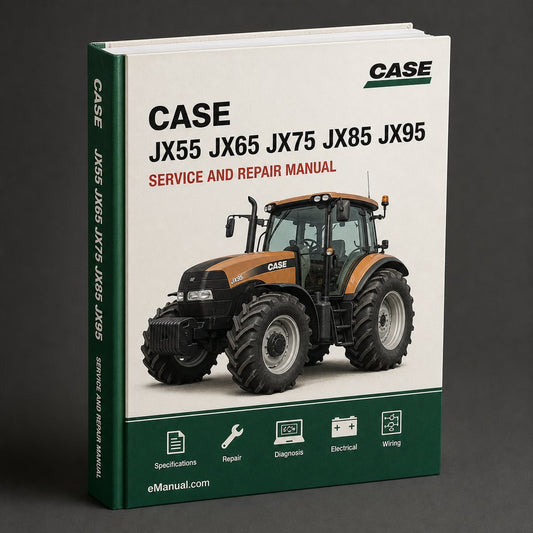 Case JX55 JX65 JX75 JX85 JX95 Operator Manual 6-62660