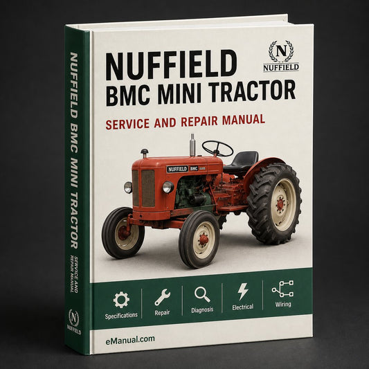 Nuffield Bmc Mini Tractor Workshop Service Repair Manual
