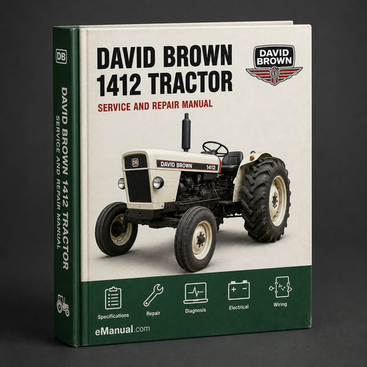 David Brown 1412 Tractor Service Repair Manual