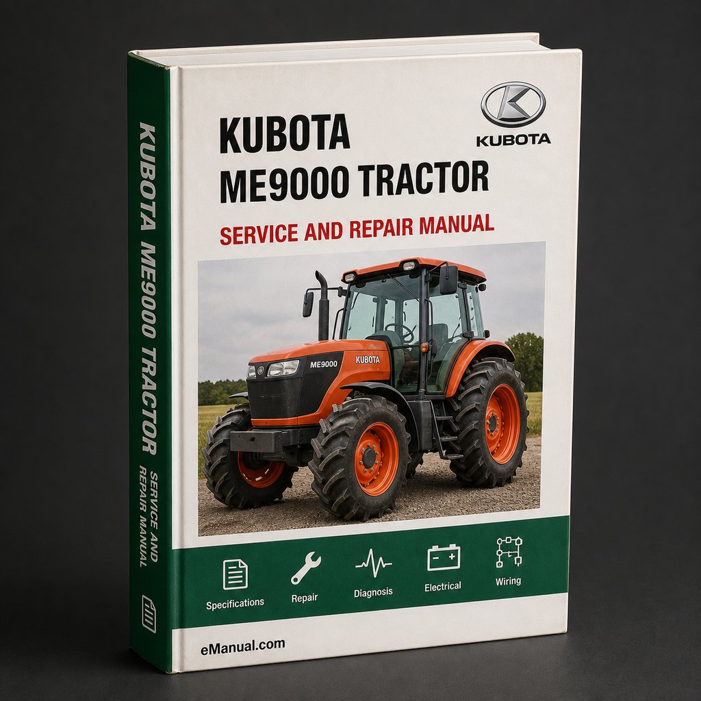 Kubota ME9000 Tractor Workshop Service Repair Manual