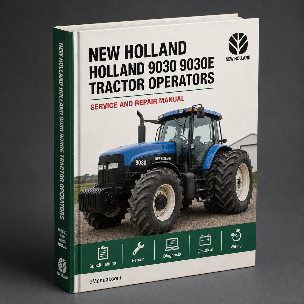 NEW Holland 9030 9030E Tractor OperatorS Manual