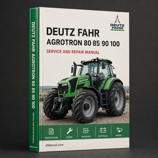 Deutz Fahr Agrotron 80 85 90 100 105 MK3 Tractor Workshop Service Repair Manual