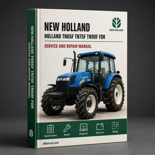 NEW Holland TN65F TN75F TN90F For EUROPEAN REGION Tractor OperatorS Manual