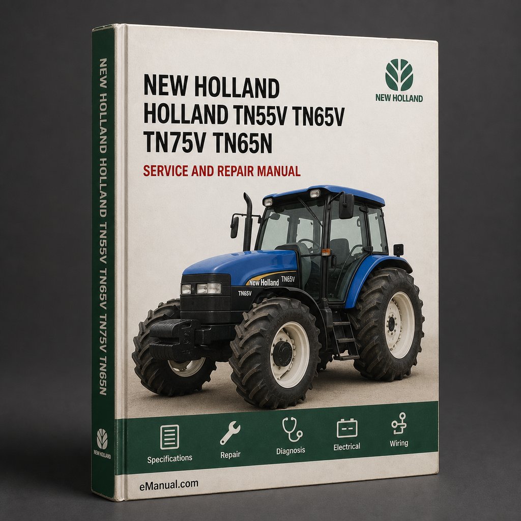 NEW Holland TN55V TN65V TN75V TN65N TN75N Tractor ITALIAN OperatorS Manual