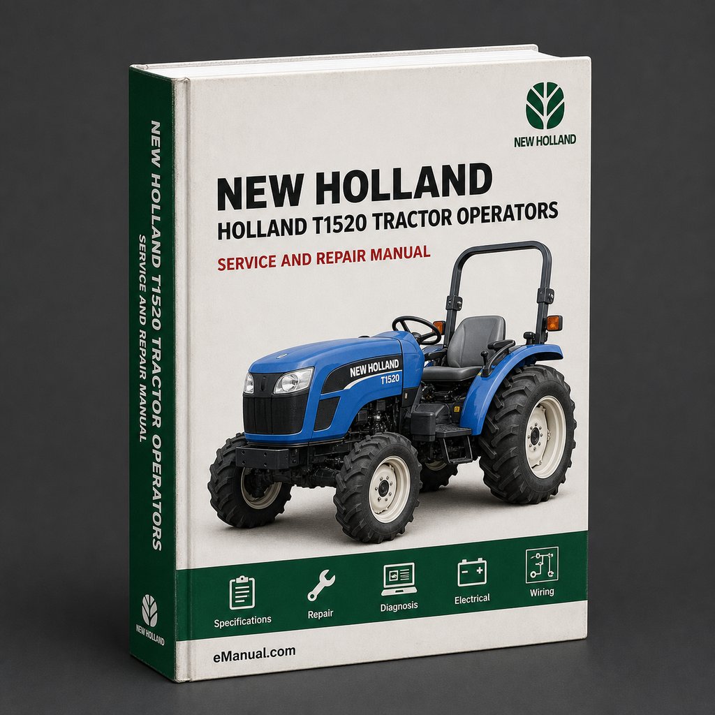 NEW Holland T1520 Tractor OperatorS Manual