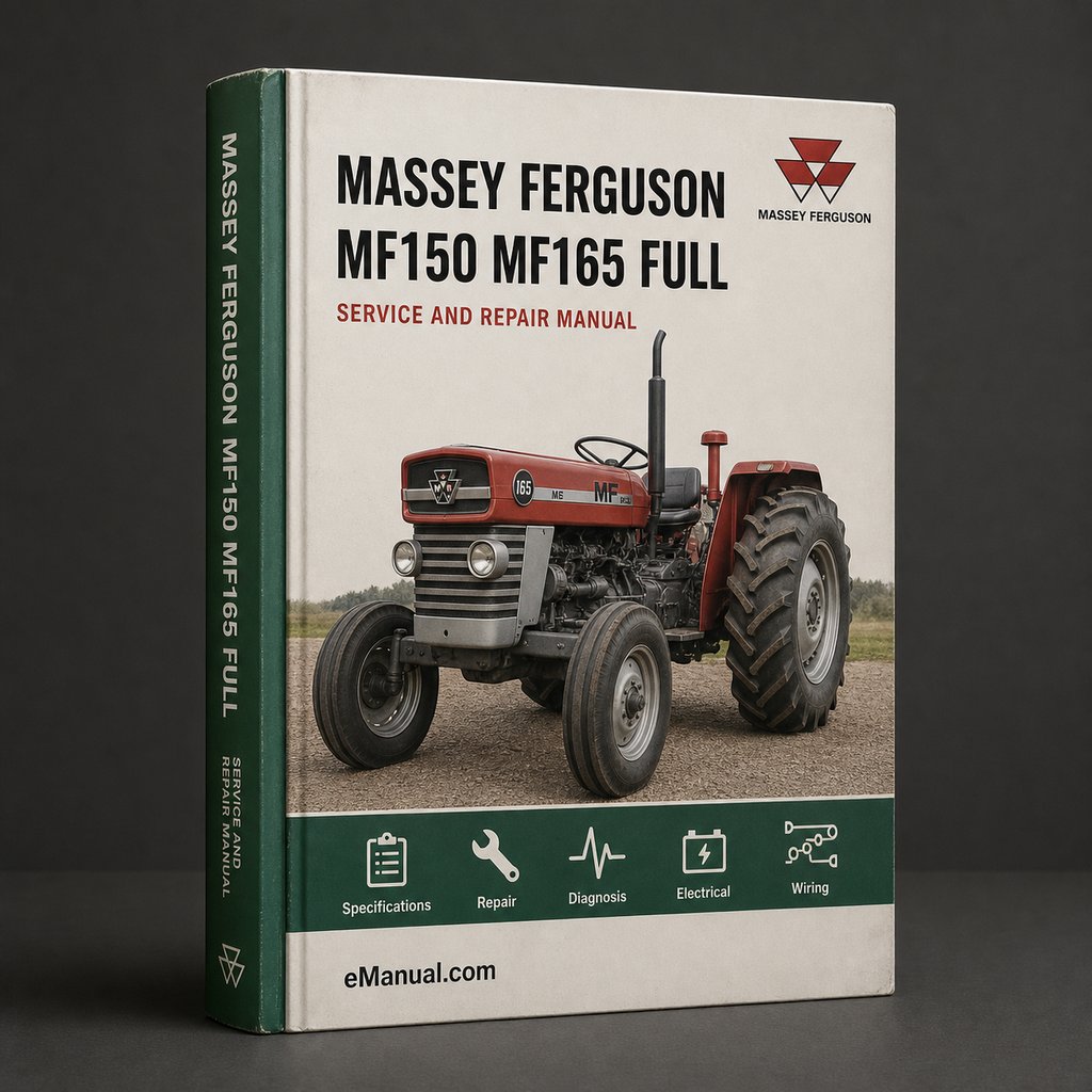 Massey Ferguson MF150 MF165 Full Service Repair Manual