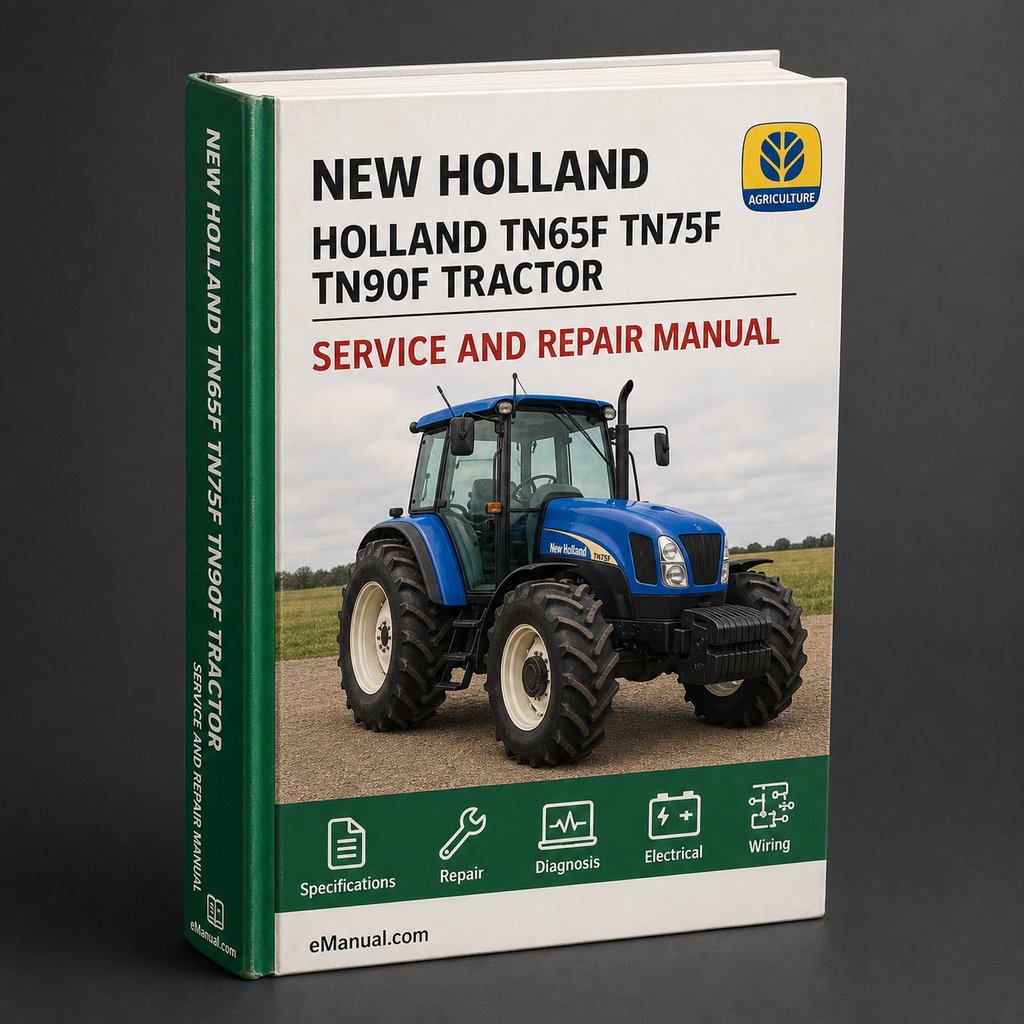 NEW Holland TN65F TN75F TN90F Tractor SPANISH OperatorS Manual
