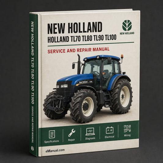 NEW Holland TL70 TL80 TL90 TL100 Tractor OperatorS Manual