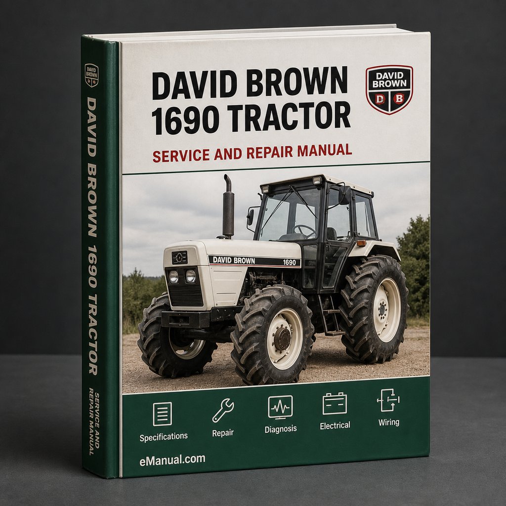 David Brown 1690 Tractor Service Repair Manual