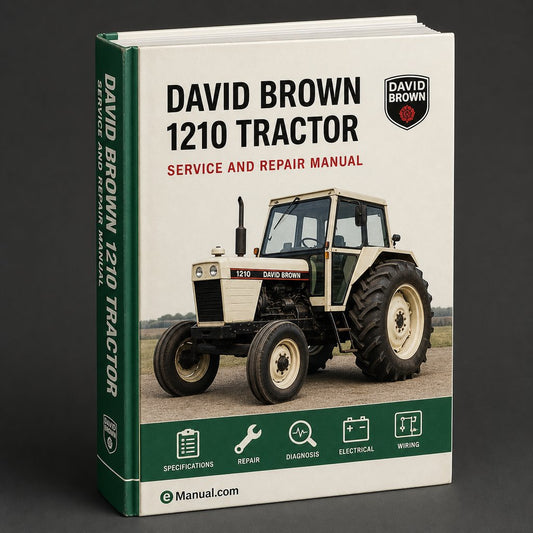 David Brown 1210 Tractor Service Repair Manual