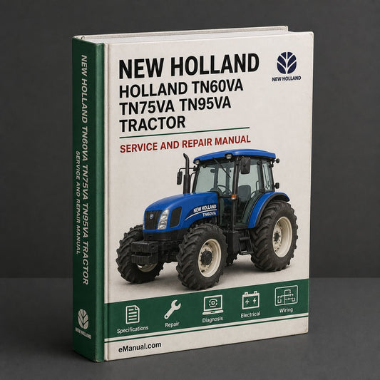 NEW Holland TN60VA TN75VA TN95VA Tractor OperatorS Manual