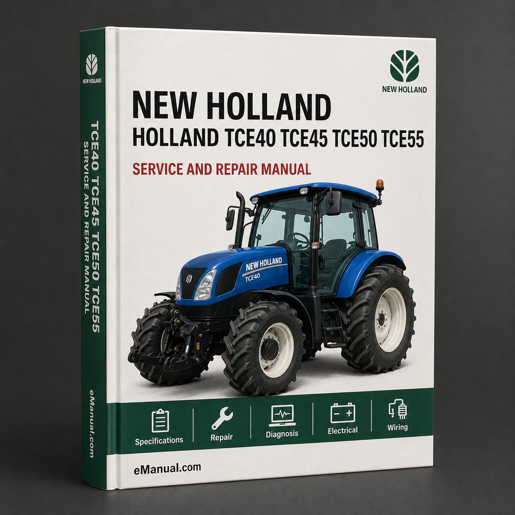 NEW Holland TCE40 TCE45 TCE50 TCE55 Tractor PORTUGUESE OperatorS Manual