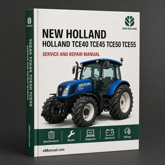 NEW Holland TCE40 TCE45 TCE50 TCE55 Tractor PORTUGUESE OperatorS Manual