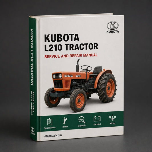 Kubota L210 Tractor Workshop Service Repair Manual