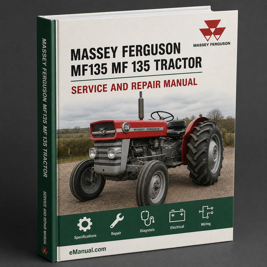 Massey Ferguson MF135 MF 135 Tractor Workshop Service Repair Manual