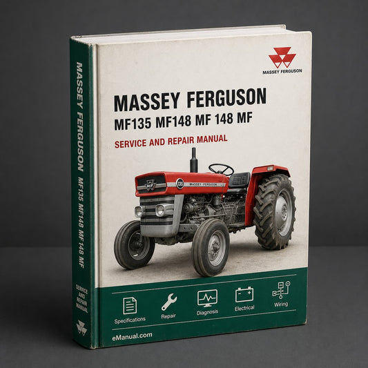 Massey Ferguson MF135 MF148 MF 148 MF 135 Tractor Workshop