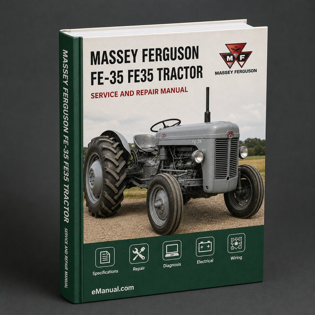 Massey Ferguson FE-35 FE35 Tractor Workshop Service Repair Manual