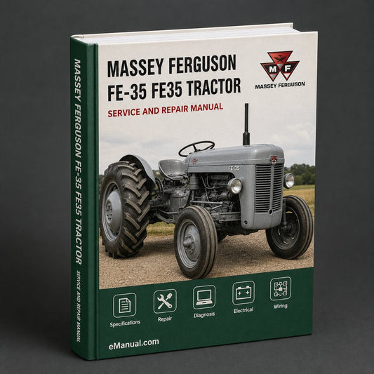 Massey Ferguson FE-35 FE35 Tractor Workshop Service Repair Manual