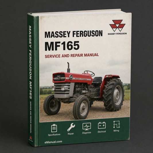 Massey Ferguson MF165 Workshop Service Repair Manual