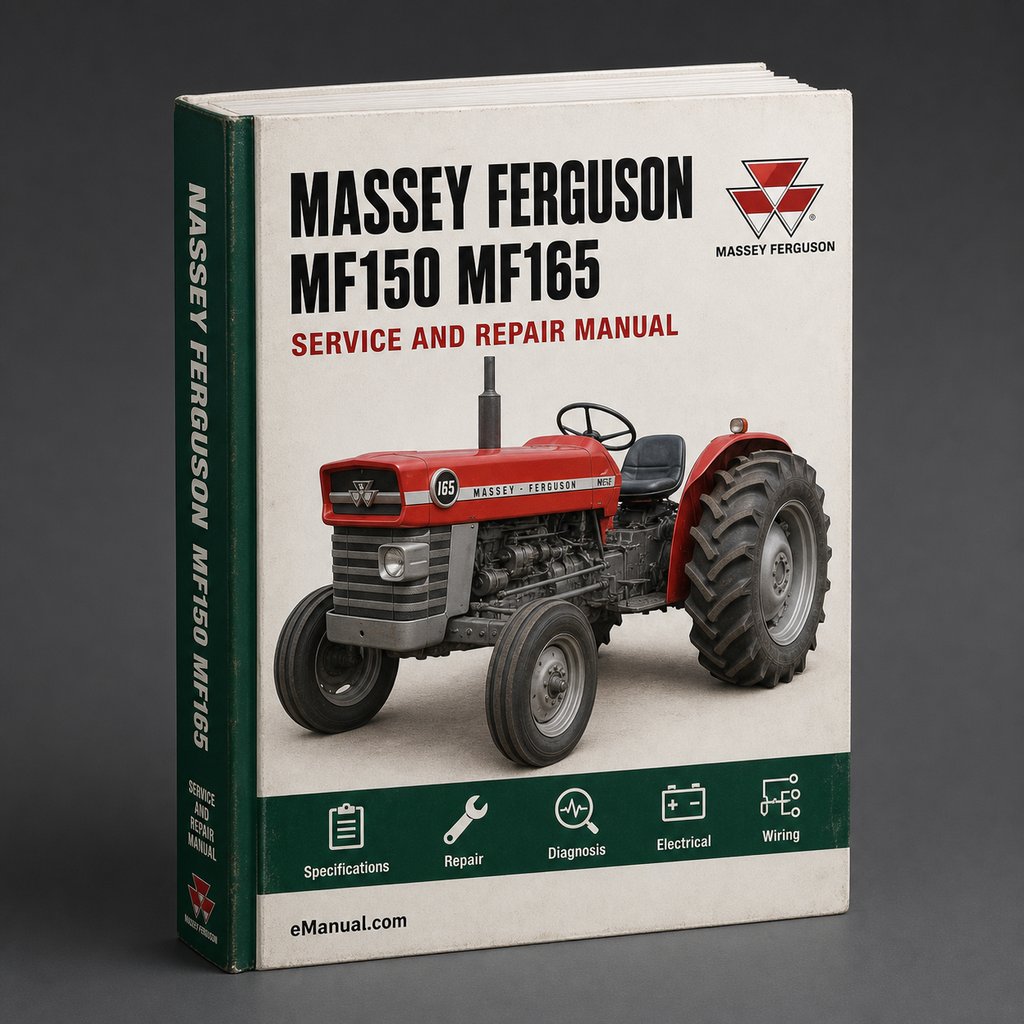 Massey Ferguson MF150 MF165 Workshop Service Repair Manual