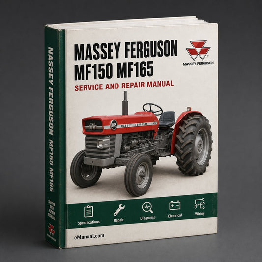 Massey Ferguson MF150 MF165 Workshop Service Repair Manual