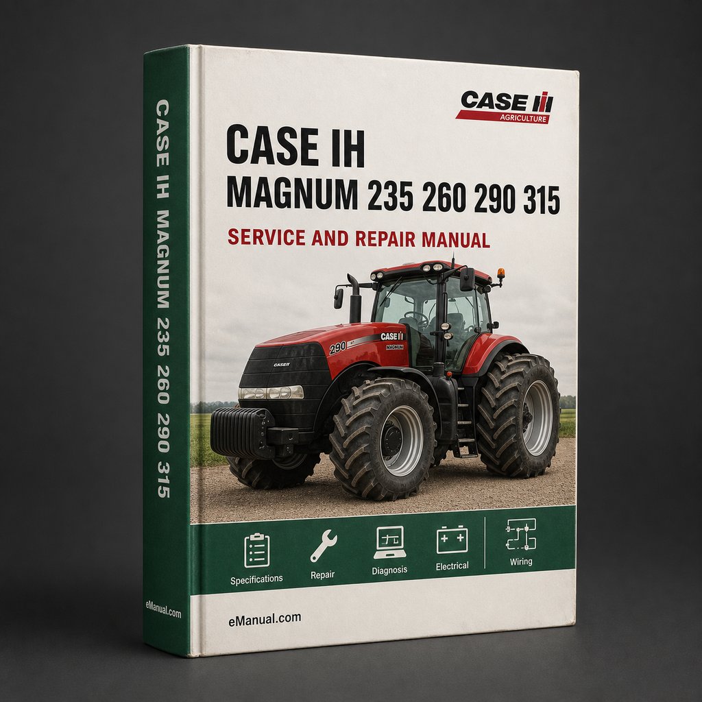 CASE IH MAGNUM 235 260 290 315 340 Tractor OperatorS Manual