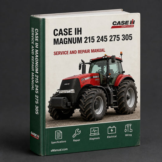 CASE IH MAGNUM 215 245 275 305 335 Tractor OperatorS Manual