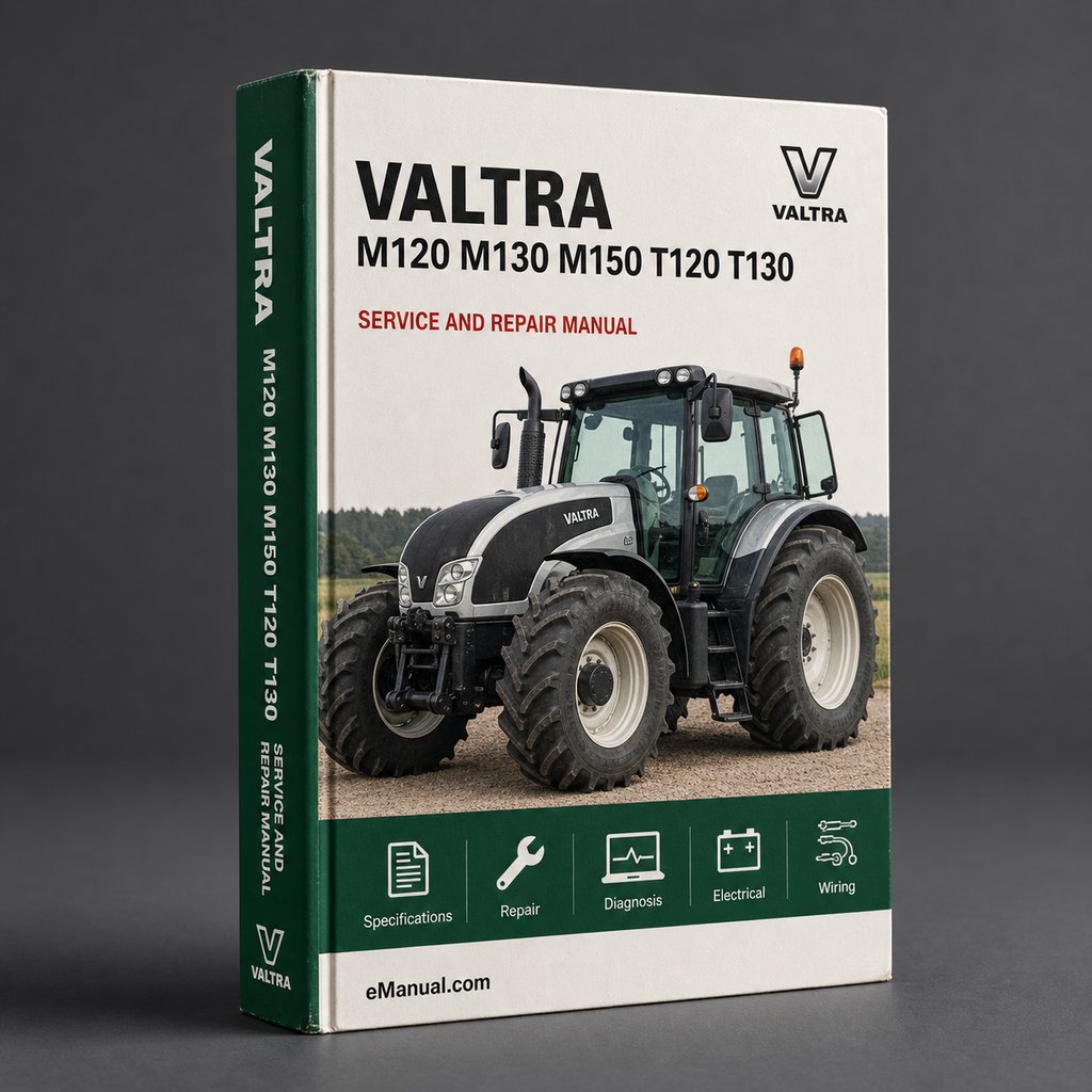 Valtra M120 M130 M150 T120 T130 T140 T150 T160 T170 T180 T190 Tractor Complete Workshop Service Repair Manual