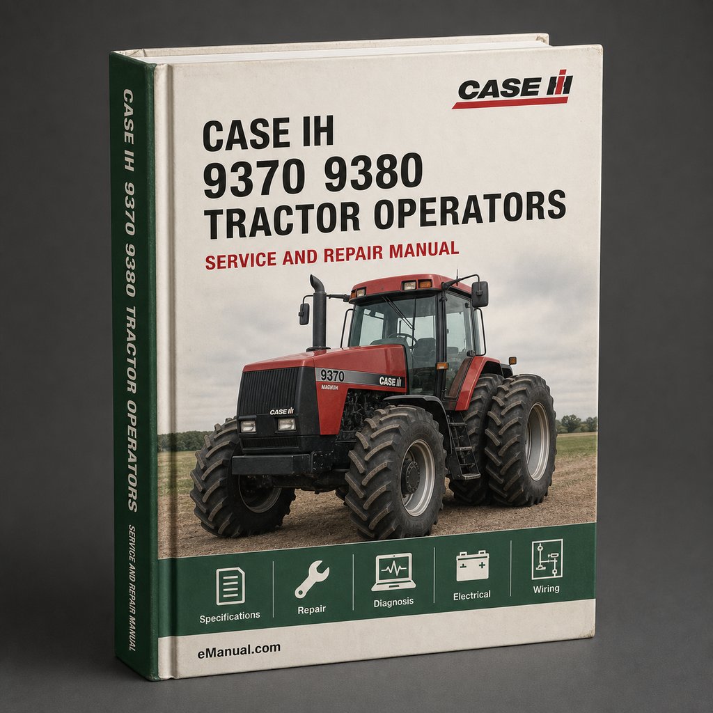 CASE IH 9370 9380 Tractor OperatorS Manual