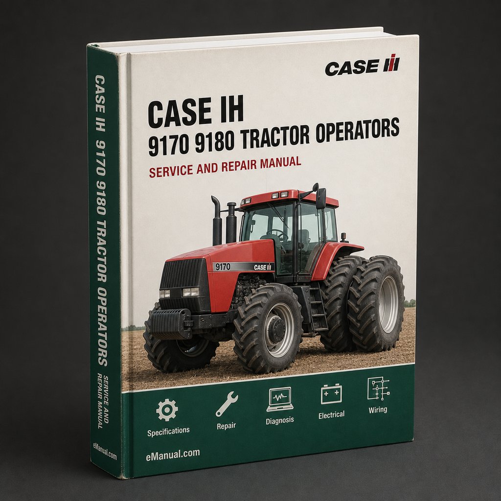CASE IH 9170 9180 Tractor OperatorS Manual