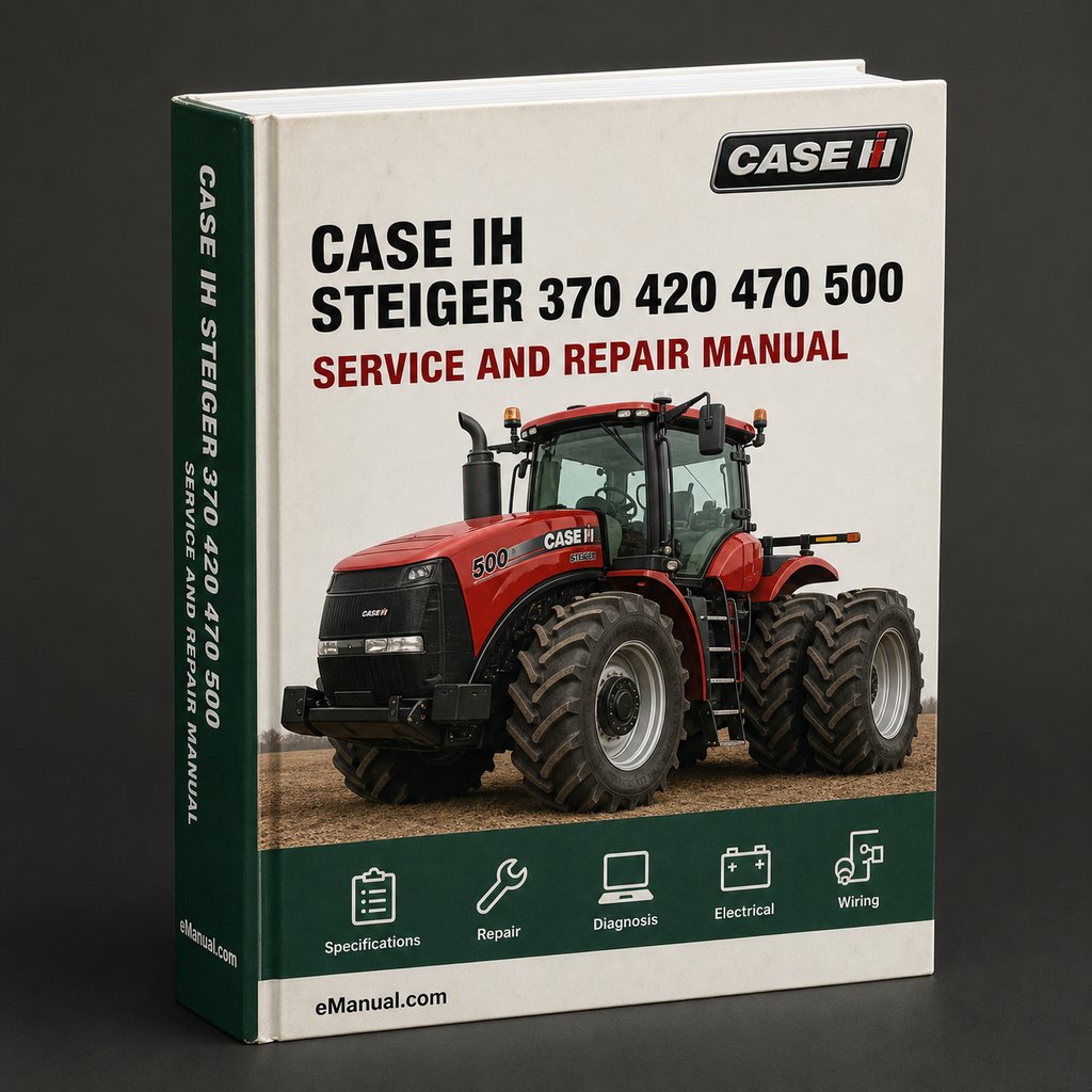 CASE IH STEIGER 370 420 470 500 540 580 620 QUADTRAC 470 500 540 580 620 TIER 4B FINAL Tractor OperatorS Manual