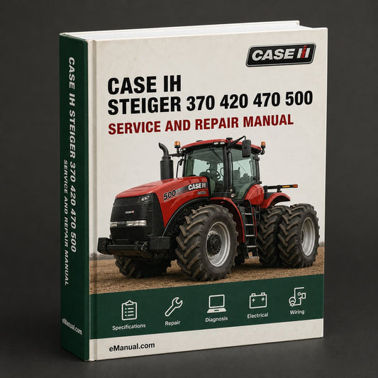 CASE IH STEIGER 370 420 470 500 540 580 620 QUADTRAC 470 500 540 580 620 TIER 4B FINAL Tractor OperatorS Manual