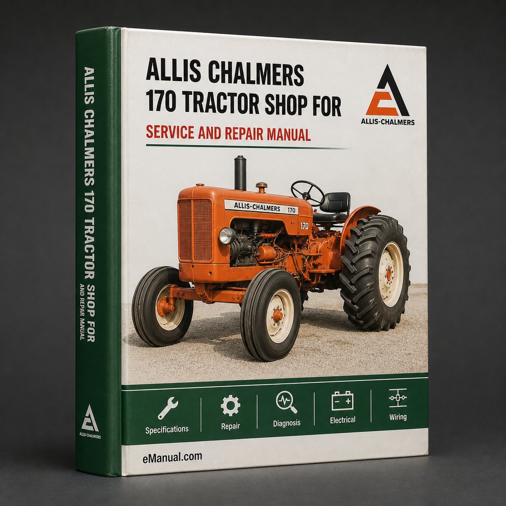 Allis Chalmers 170 tractor Shop Service Manual for Repair