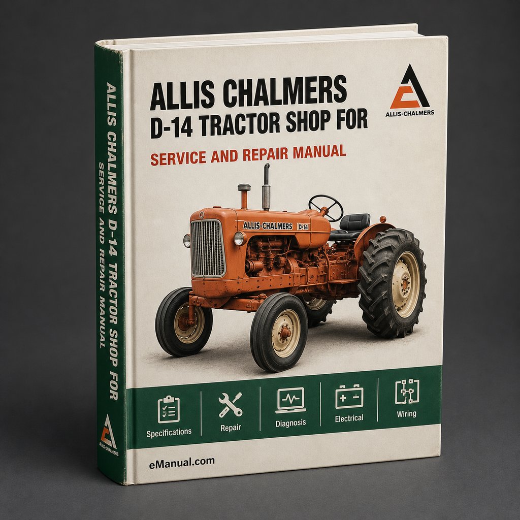 Allis Chalmers D-14 tractor shop Service Manual for Repair