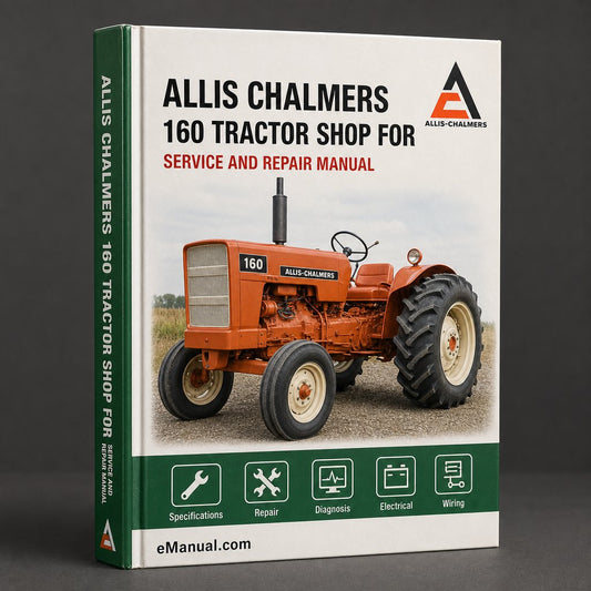 Allis Chalmers 160 tractor Shop Service Manual for Repair
