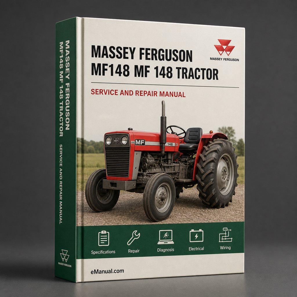 Massey Ferguson MF148 MF 148 Tractor Workshop Service Repair Manual