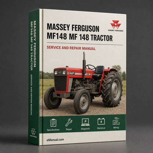 Massey Ferguson MF148 MF 148 Tractor Workshop Service Repair Manual