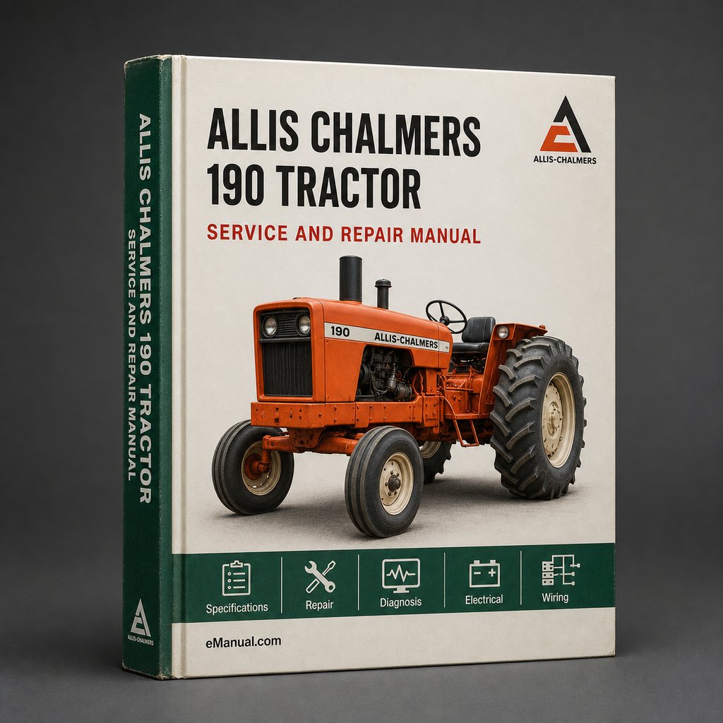 Allis Chalmers 190 tractor Workshop Repair Service Manual