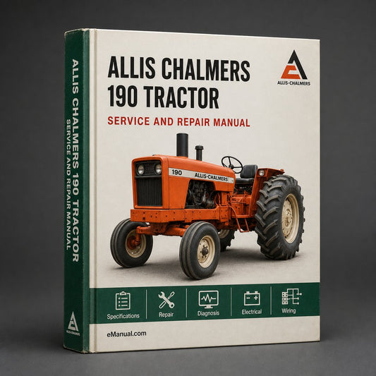 Allis Chalmers 190 tractor Workshop Repair Service Manual