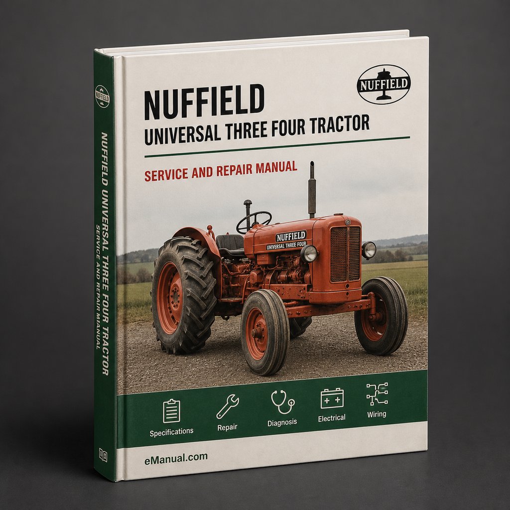 Nuffield Universal Three 3 Four 4 Tractor Workshop Service Repair Manual