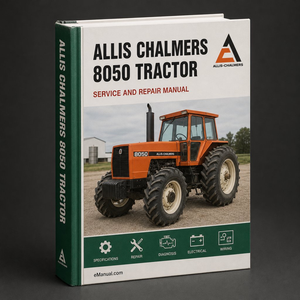 Allis Chalmers 8050 tractor Workshop Repair Service Manual