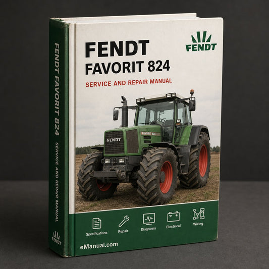 Fendt Favorit 824 Catalog Parts Manual