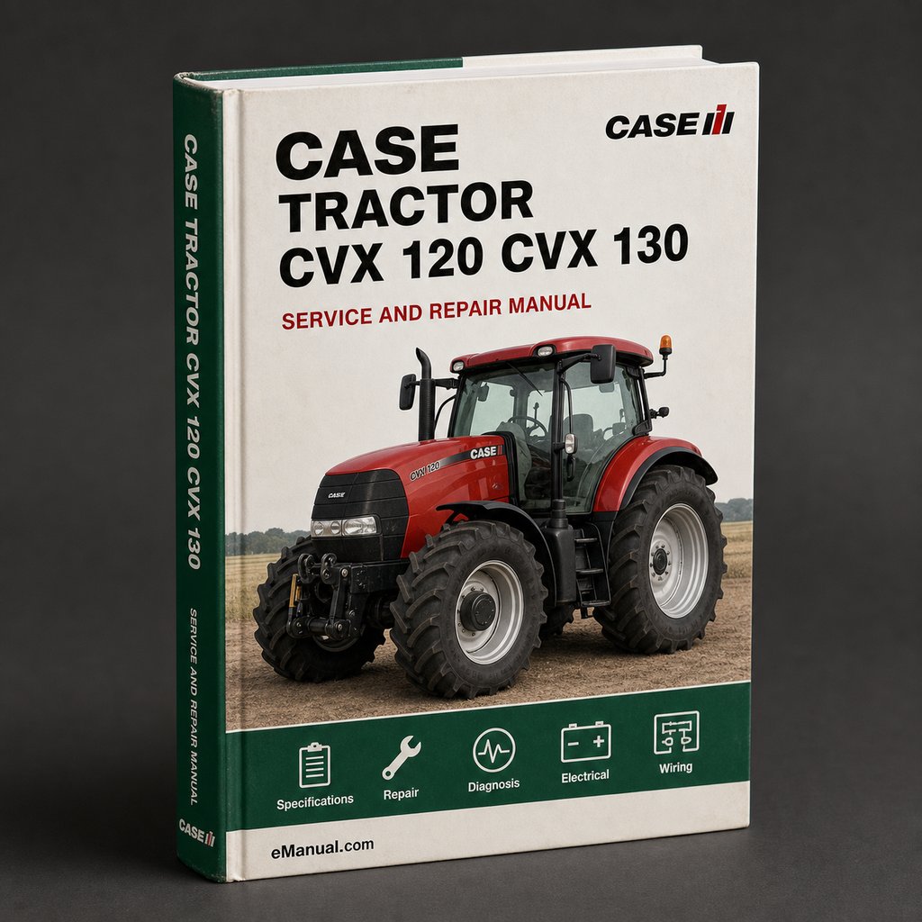 CASE Tractor CVX 120 CVX 130 CVX 150 CVX 170 WSM .zip