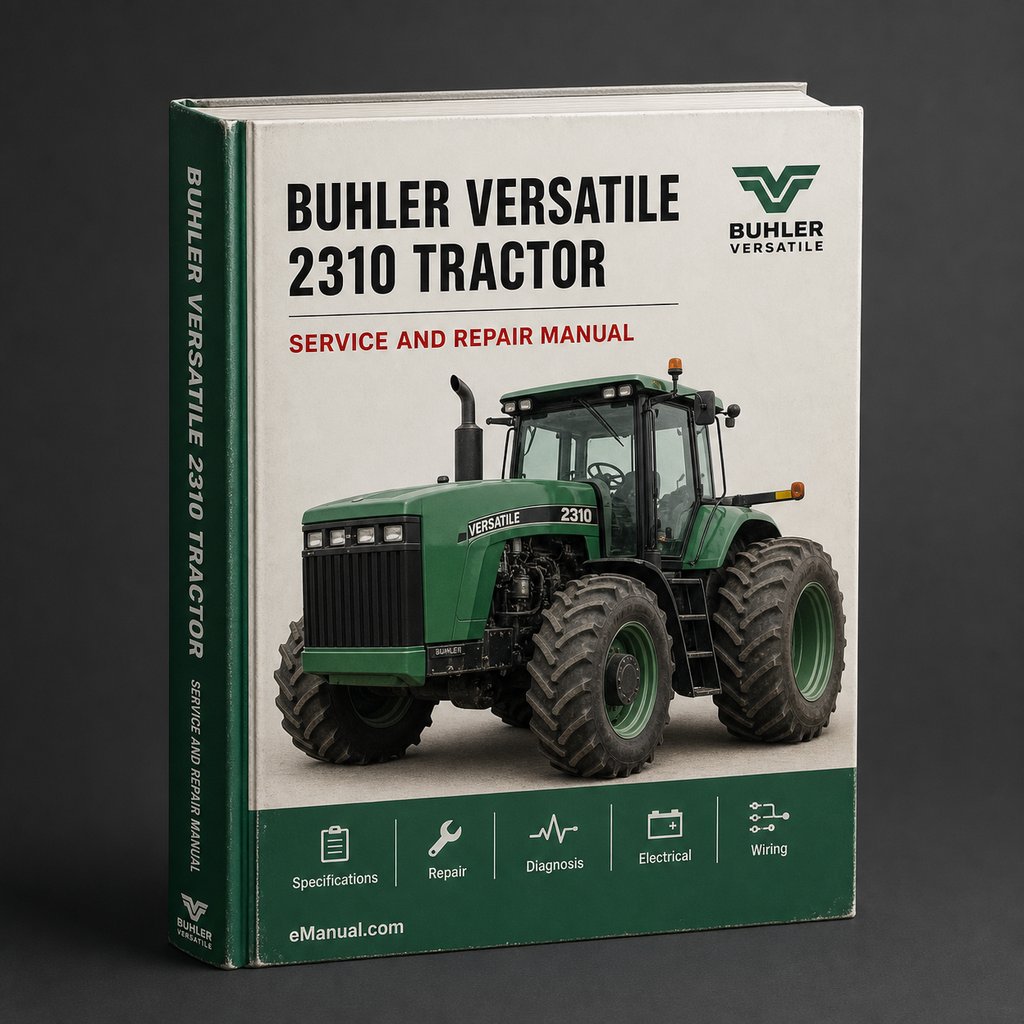Buhler Versatile 2310 tractor Workshop Repair Service Manual